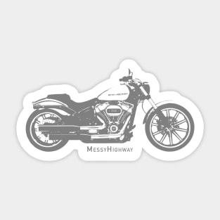 Harley Breakout 114 18, shadow Sticker